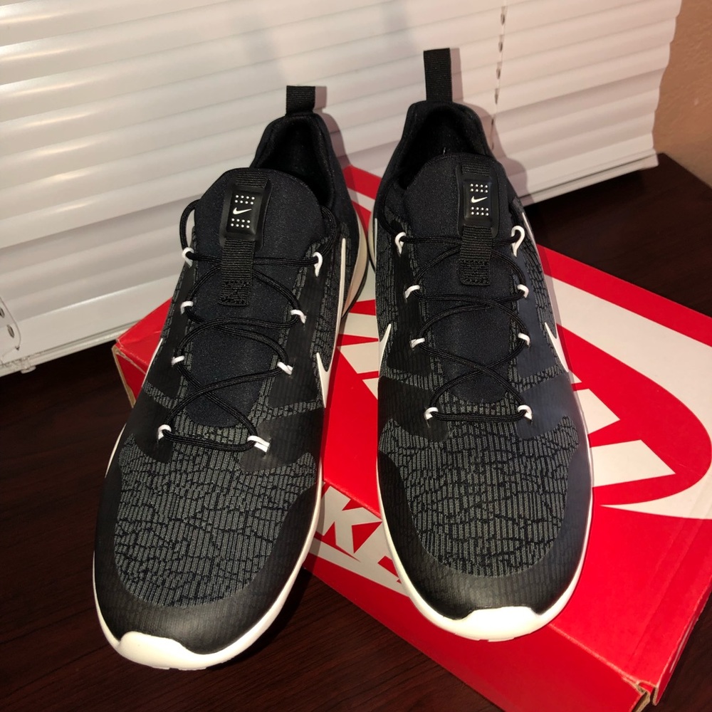 A Nike running shoes